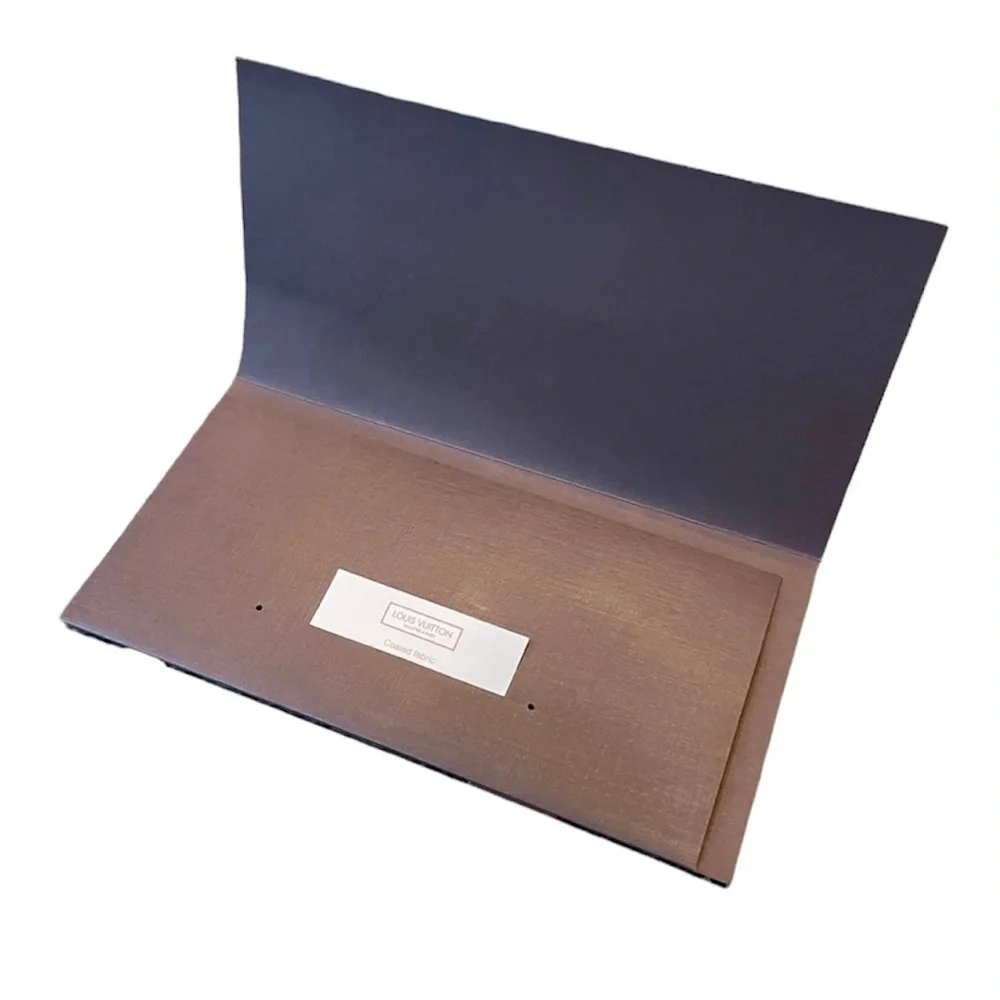 LOUIS VUITTON Brown Envelope Sleeve & Detail Information Slip
